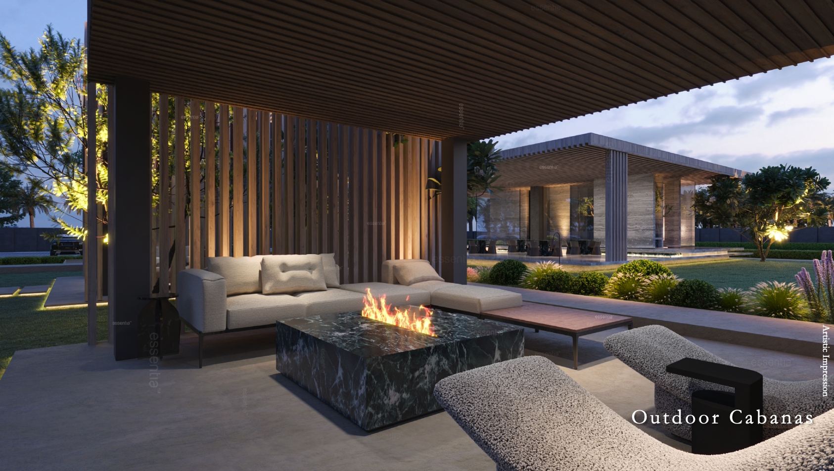 Outdoor Cabanas