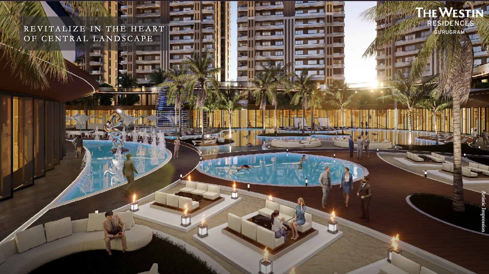Pool area
